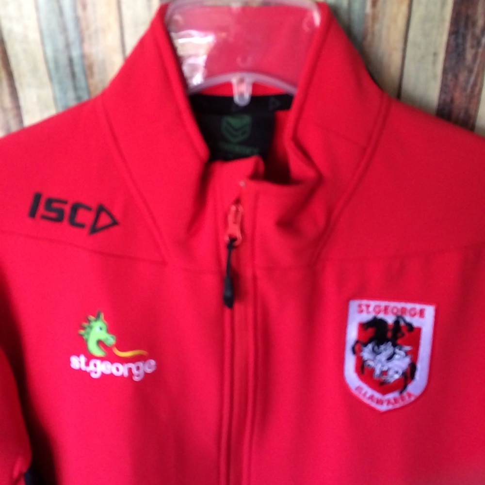 Authentic St George Illawarra Dragons Rugby jacket - Picture 2 of 8